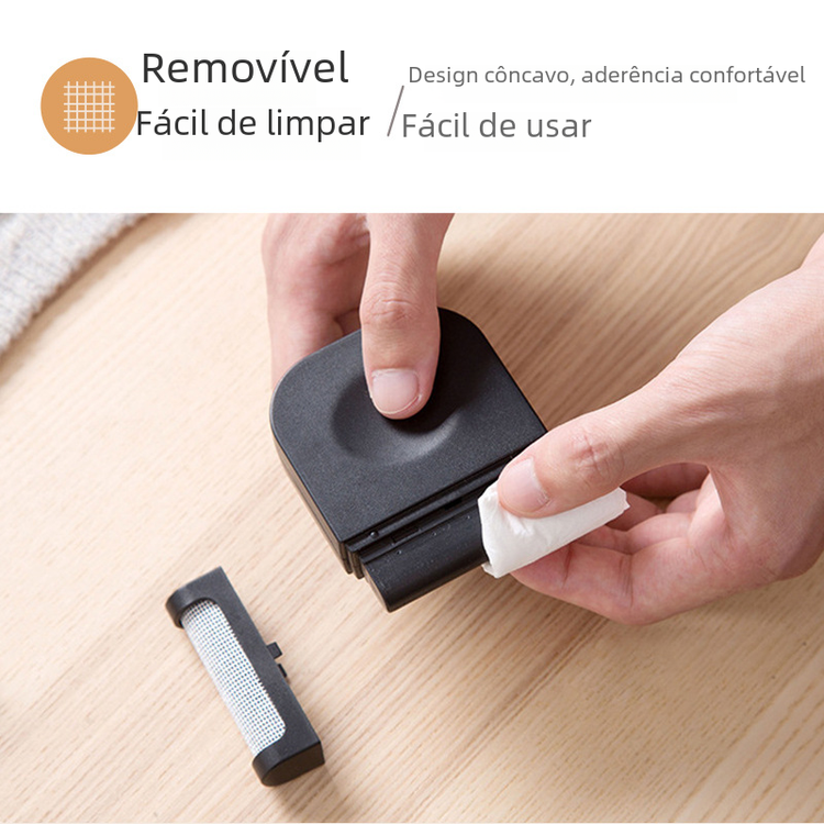 Muffy portable manual fabric shaver for pet hair removal, white compact device with single head for removing lint and pet hair from fabrics.