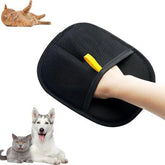 Muffy pet hair removal gloves with textured surface for effective fur removal from cats and dogs.