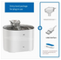 Muffy cat water fountain with multiple spouts and filtered water, designed for providing fresh hydration for cats.