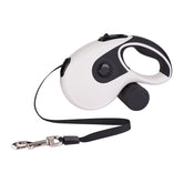 Blue Muffy automatic retractable leash for household pets with a 5-meter cord, designed for safe and comfortable walks.