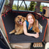 Muffy SerPro Back Seat Extender for dogs in a mid-size SUV, waterproof dog car seat cover and hammock for travel and camping.