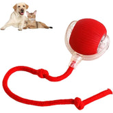 Muffy 360 Smart Automatic Rolling Pet Ball in green with 3-level adjustable settings, designed for interactive pet play.