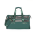Green Muffy large capacity pet travel bag with mesh sides and sturdy handles for easy carrying.
