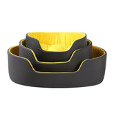 Muffy green universal pet dog bed with removable washable cover, soft cushioning and cozy design for comfort.