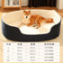 Green Muffy universal pet dog bed with removable washable cover, soft cushioning, and durable fabric for comfort and easy cleaning.