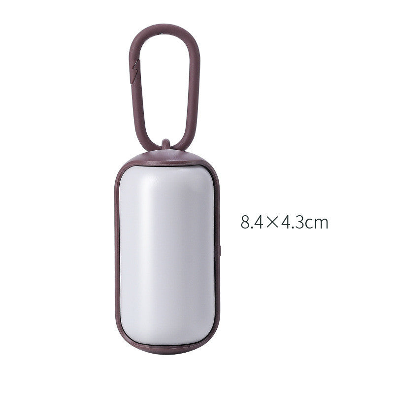 Grey portable pet litter box and dog toilet picker by Muffy, designed for easy outdoor and indoor pet use.
