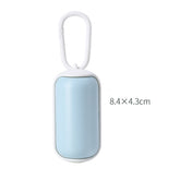Grey portable pet litter box and dog toilet picker by Muffy, featuring a compact design for easy pet waste management.