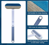 Muffy 4-in-1 pet hair removal brush with multiple features for easy pet hair cleanup and grooming.