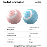 Blue Muffy Smart Dog Toy Ball with jumping feature, designed for interactive play and canine entertainment.
