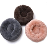Muffy removable and washable cat litter mat in khaki, designed for autumn and winter, 100cm size, with a textured surface.