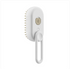 Muffy 3-in-1 electric pet brush set in milk brown with detachable grooming heads for gentle pet hair care.