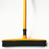 Muffy pet hair removal broom with long handle and rubber brush for easy cleaning of pet hair from furniture and floors.