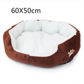 Pink Lamb Cashmere Kennel by Muffy, soft and cozy for pets, with plush lamb wool exterior and comfortable interior.